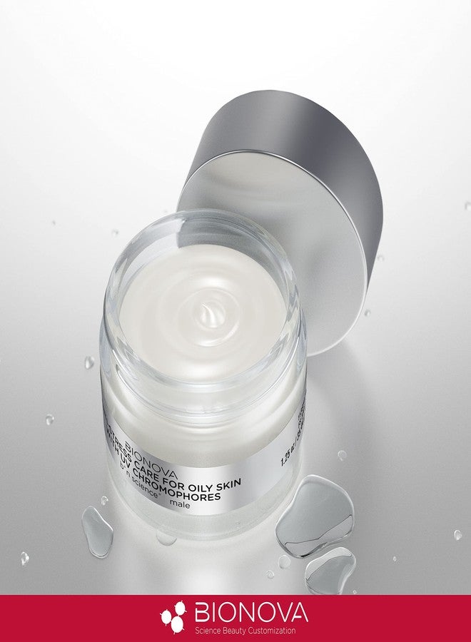 BIONOVA - Anti-Stress Care Cream for Oily Skin for Men with UV Chromophores (1.25 oz) - Image 2